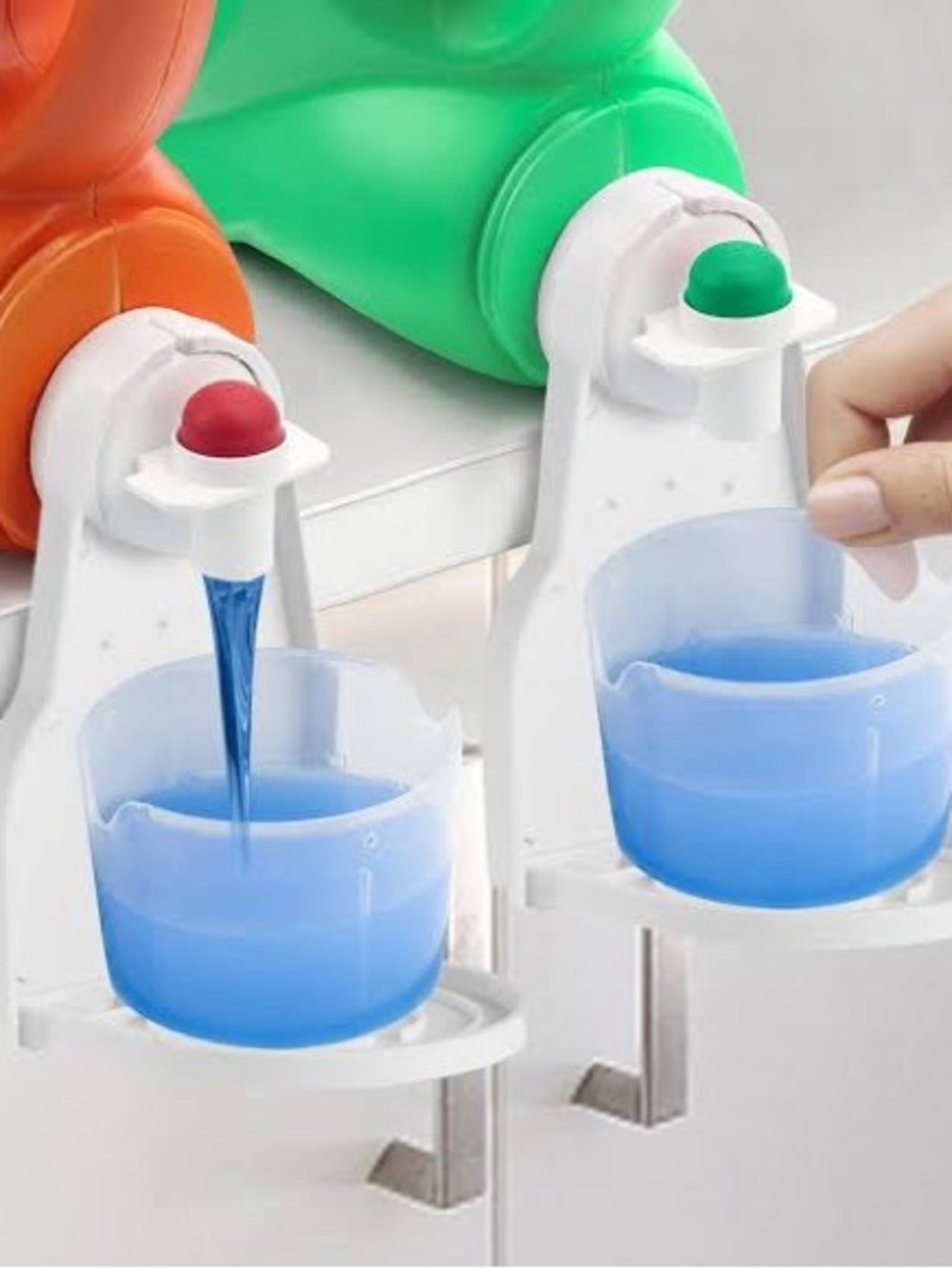 Liquid Dispenser - White Mount SOLD INDIVIDUALLY